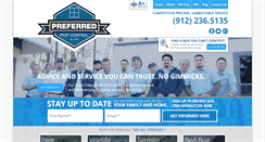 Desktop Screenshot of preferredpestcontrol.net